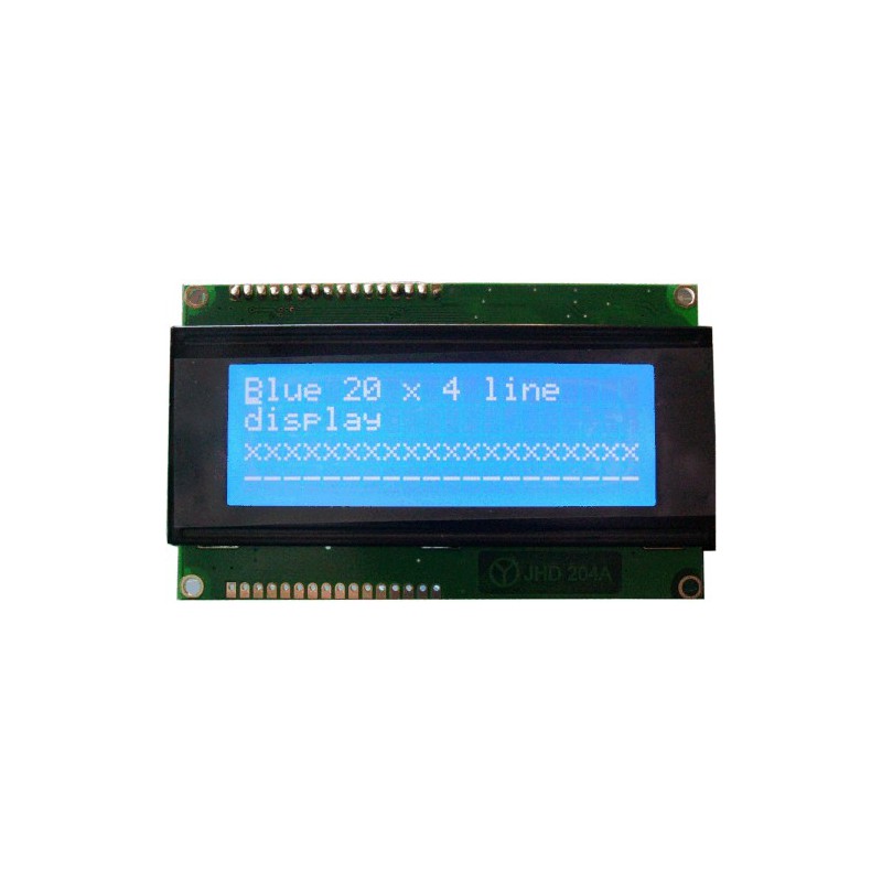 Blauw LCD Display I2C 4 x 20 I2C