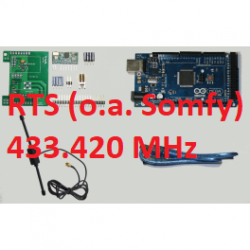 RFLink 433 (Somfy RTS) / Arduino / Dipool / USB kabel