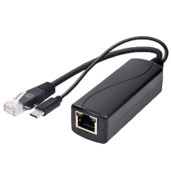 PoE Ethernet + USB C Adaptor