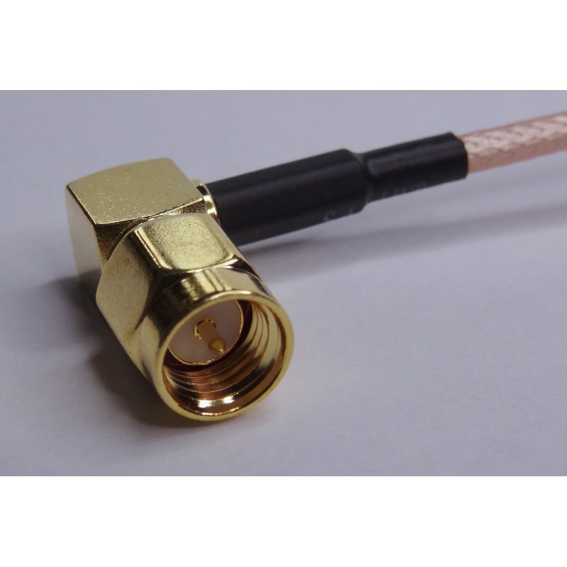 SMA extension cable angled